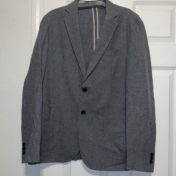 1901 Men’s Size Large Grey Two Button Dress Jacket (see description)*** - Picture 2 of 13